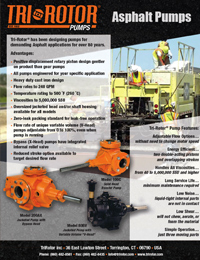 Tri-Rotor Asphalt Pumps Flyer